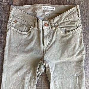 Backcountry colored jeans